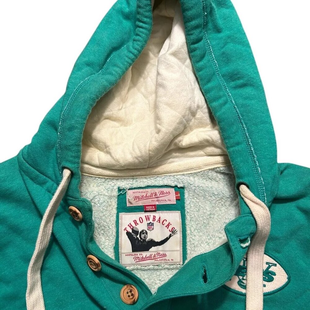 Mitchell & Ness Throw Backs Ny Jets Hoodie - image 2